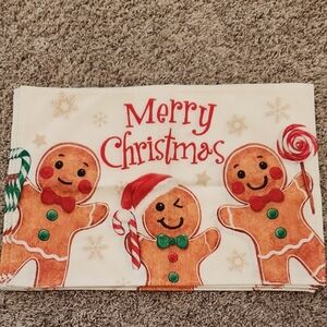 Festive Gingerbread Christmas Placemats